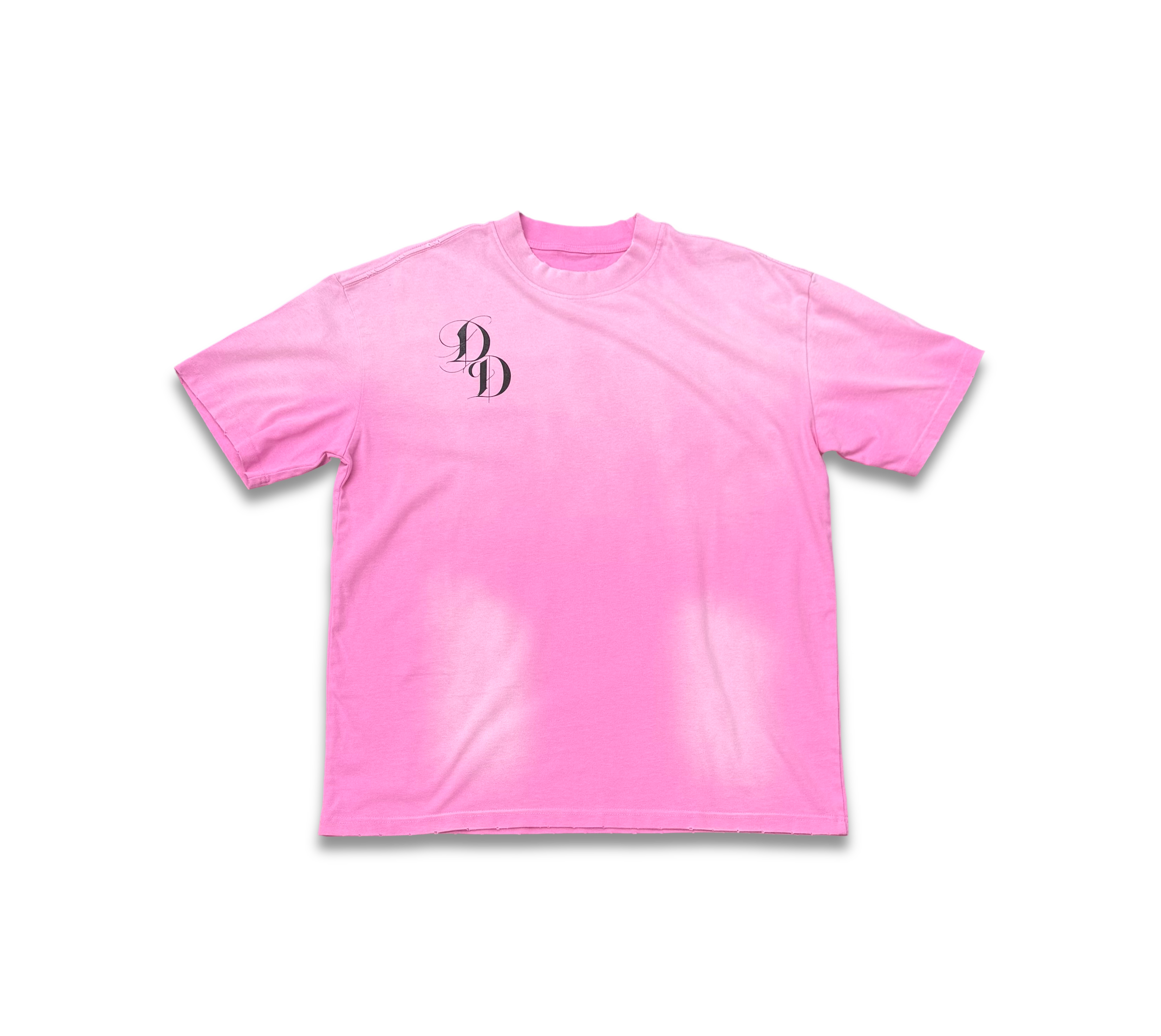 XOXO Washed Tee (Pink) - DrewzyDripz