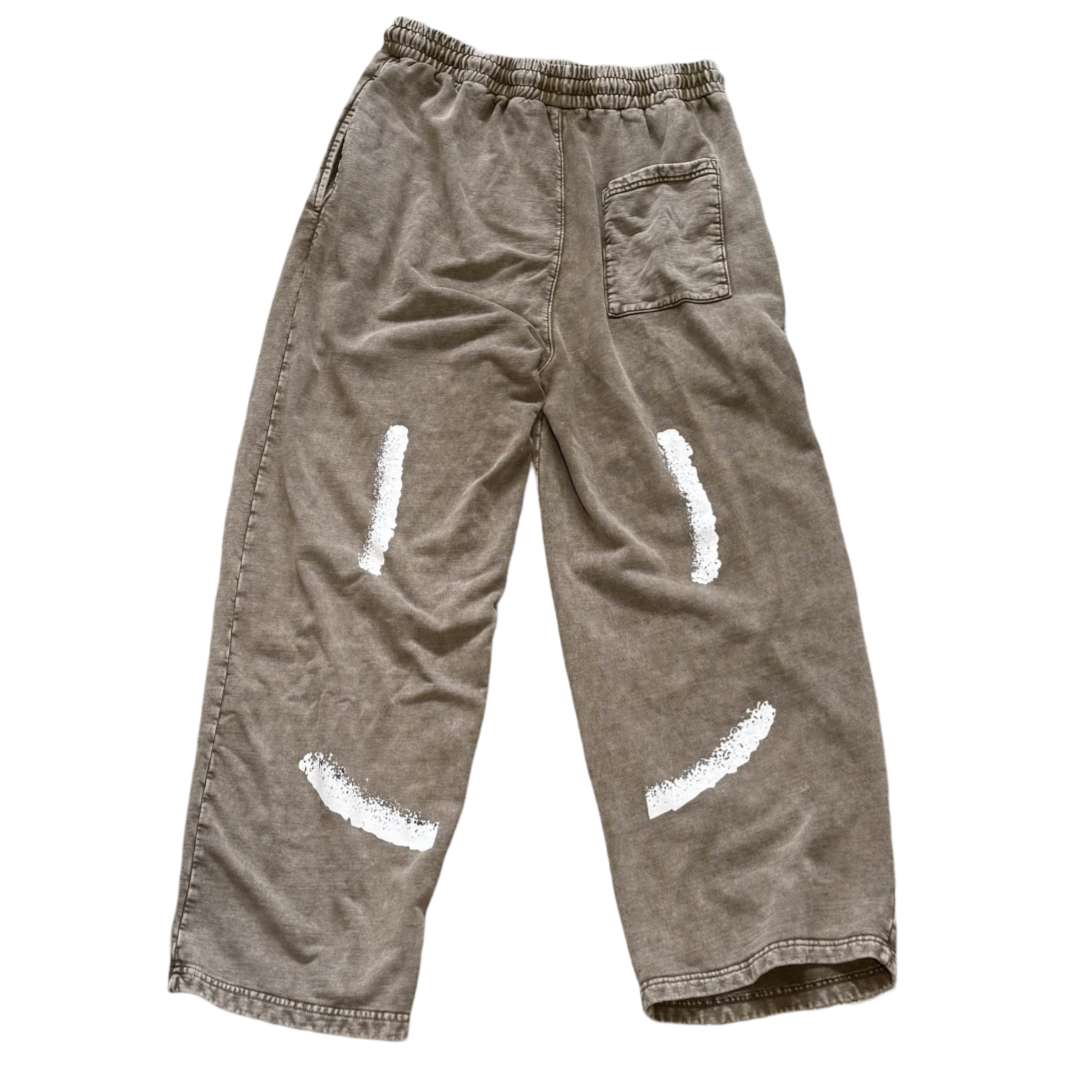 Simply Smile Heavyweight Sweatpants (Stone Gray)